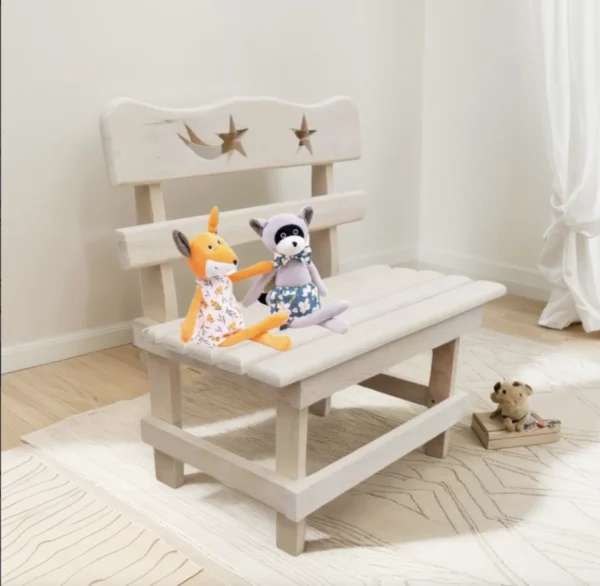 Banca Artesanal Madera Natural